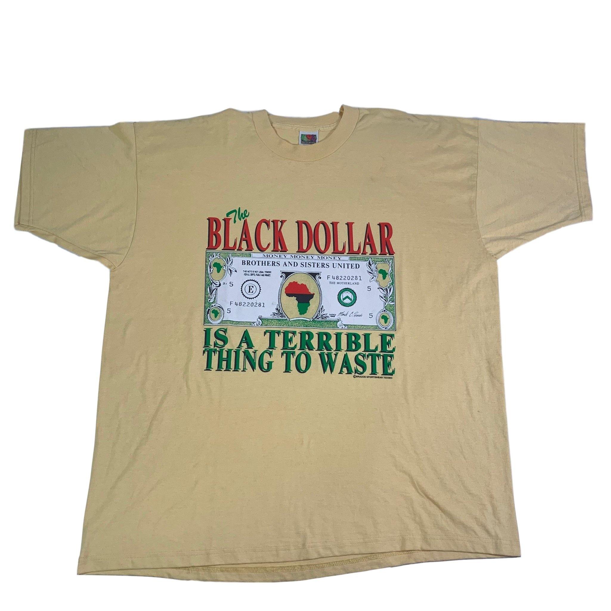 Vintage Afrocentric “The Black Dollar” T-Shirt