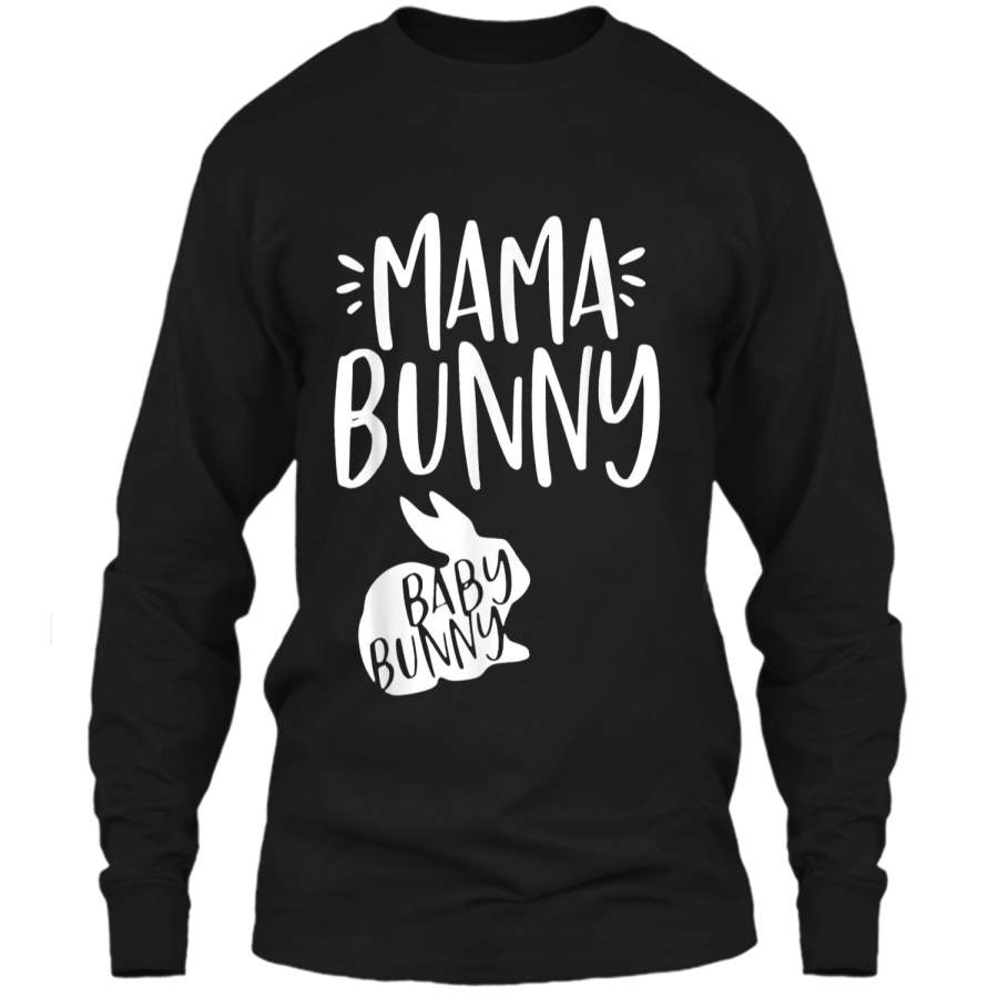 Mama Bunny Baby Bunny Gift For Kids Woman  LS Ultra Cotton Tshirt