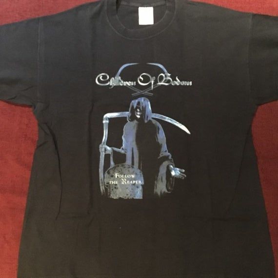 Vintage 2000 Children Of Bodom Follow The Reaper Shirt