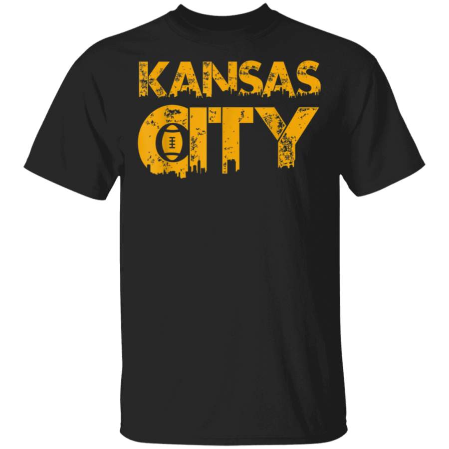 KC Vintage Red Kansas City Classic Football Fan Gear TShirt