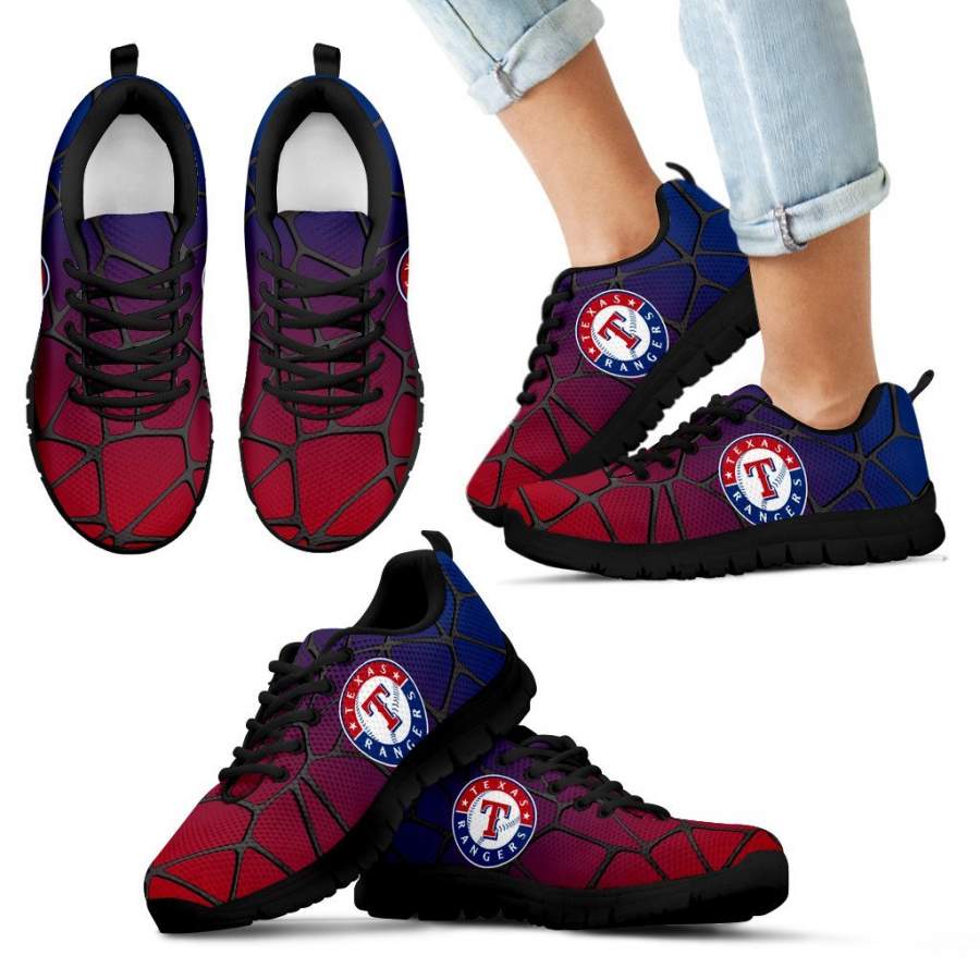 Colors Air Cushion Texas Rangers Gradient Sneakers