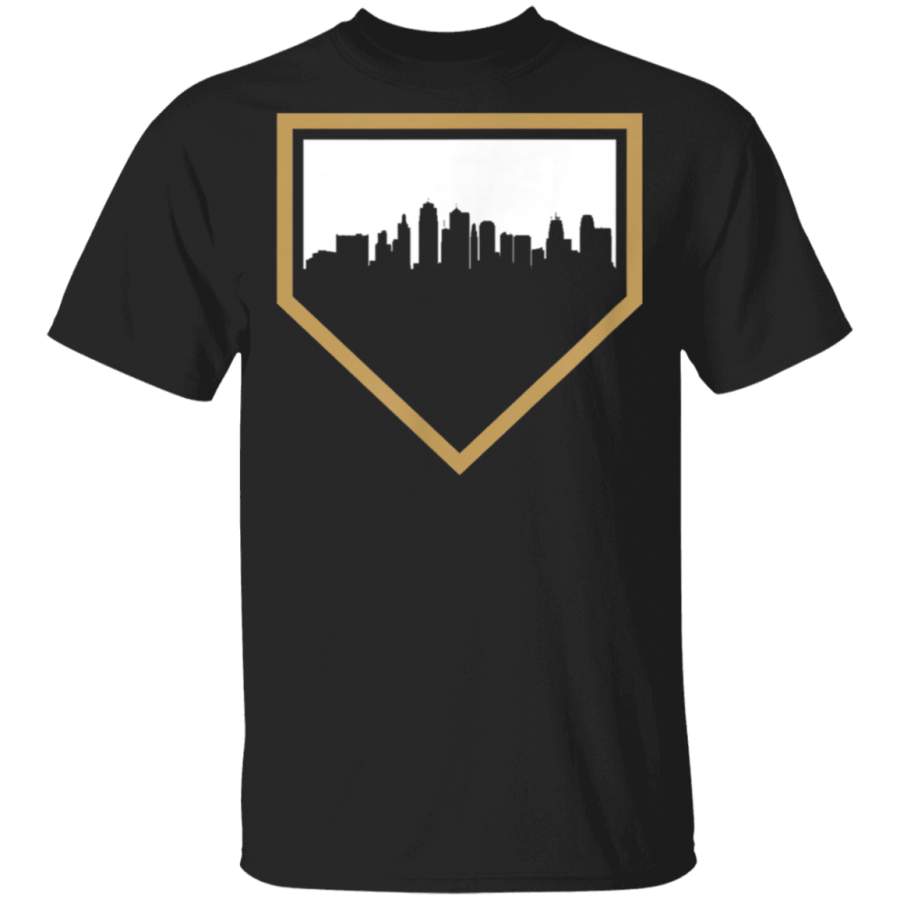 Vintage Kansas City Baseball KC Home Skyline TShirt