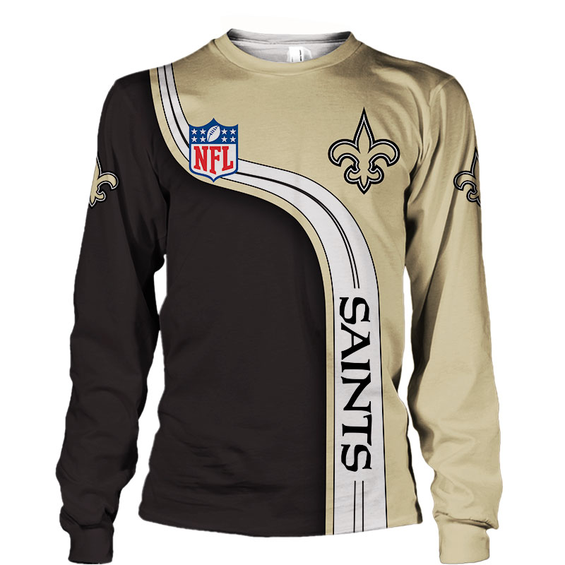 New Orleans Saints Sweatshirt 3D Design Freeway