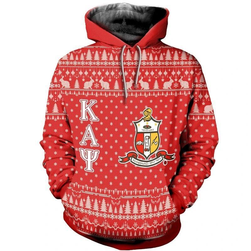 Greek Life Hoodie – Christmas Kappa Alpha Psi Brotherhood Hoodie