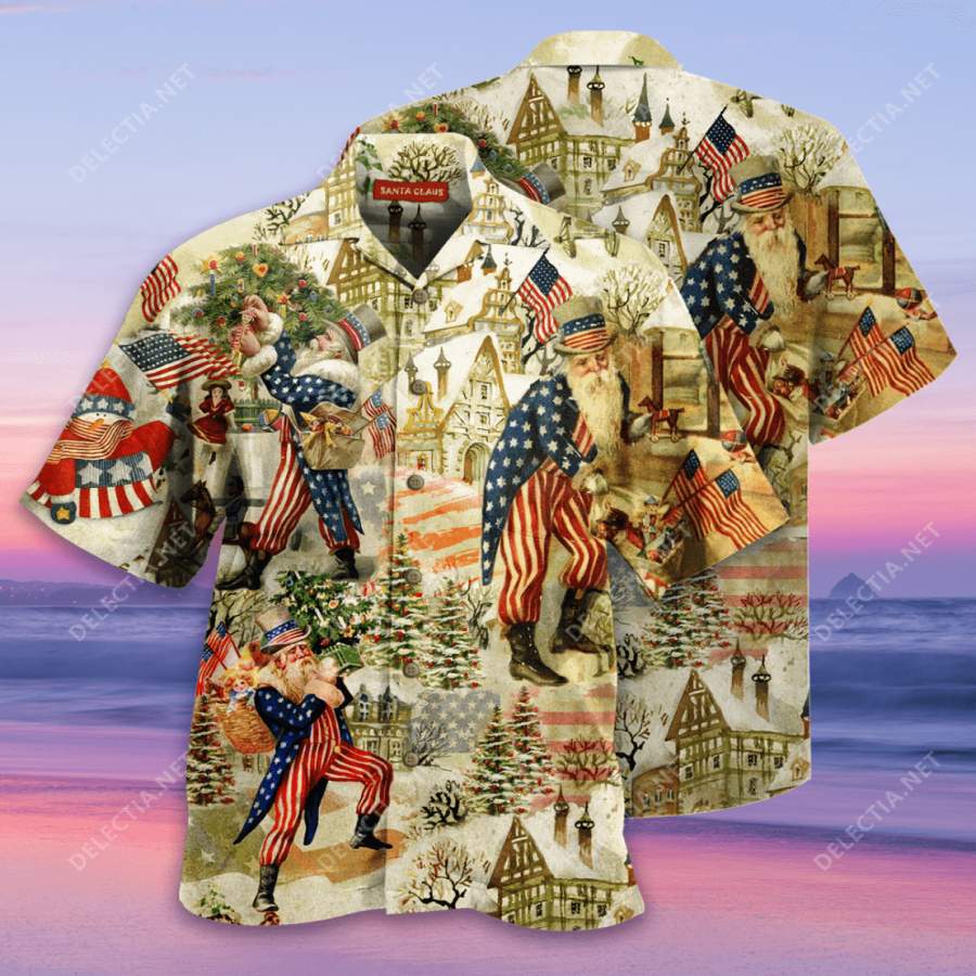 I Heard You Coming Santa Claws Hawaii Aloha Shirts Ha5449