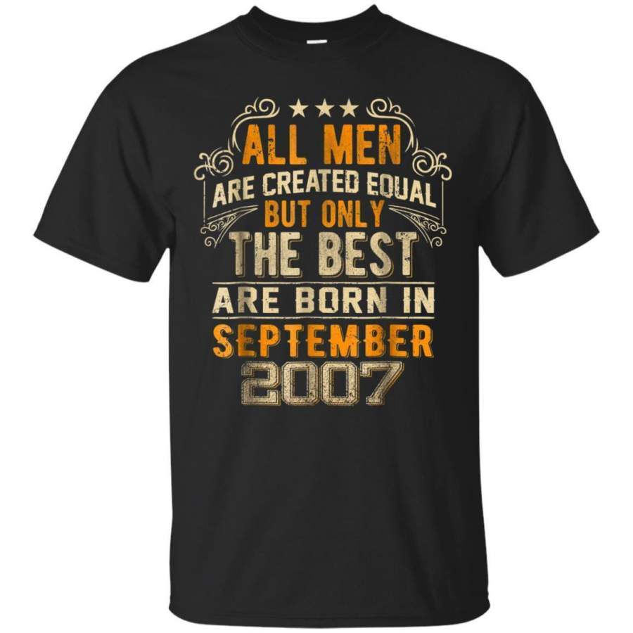 AGR Vintage All Men Best September 2007 11th Birthday Gift 11 Jaq T-shirt