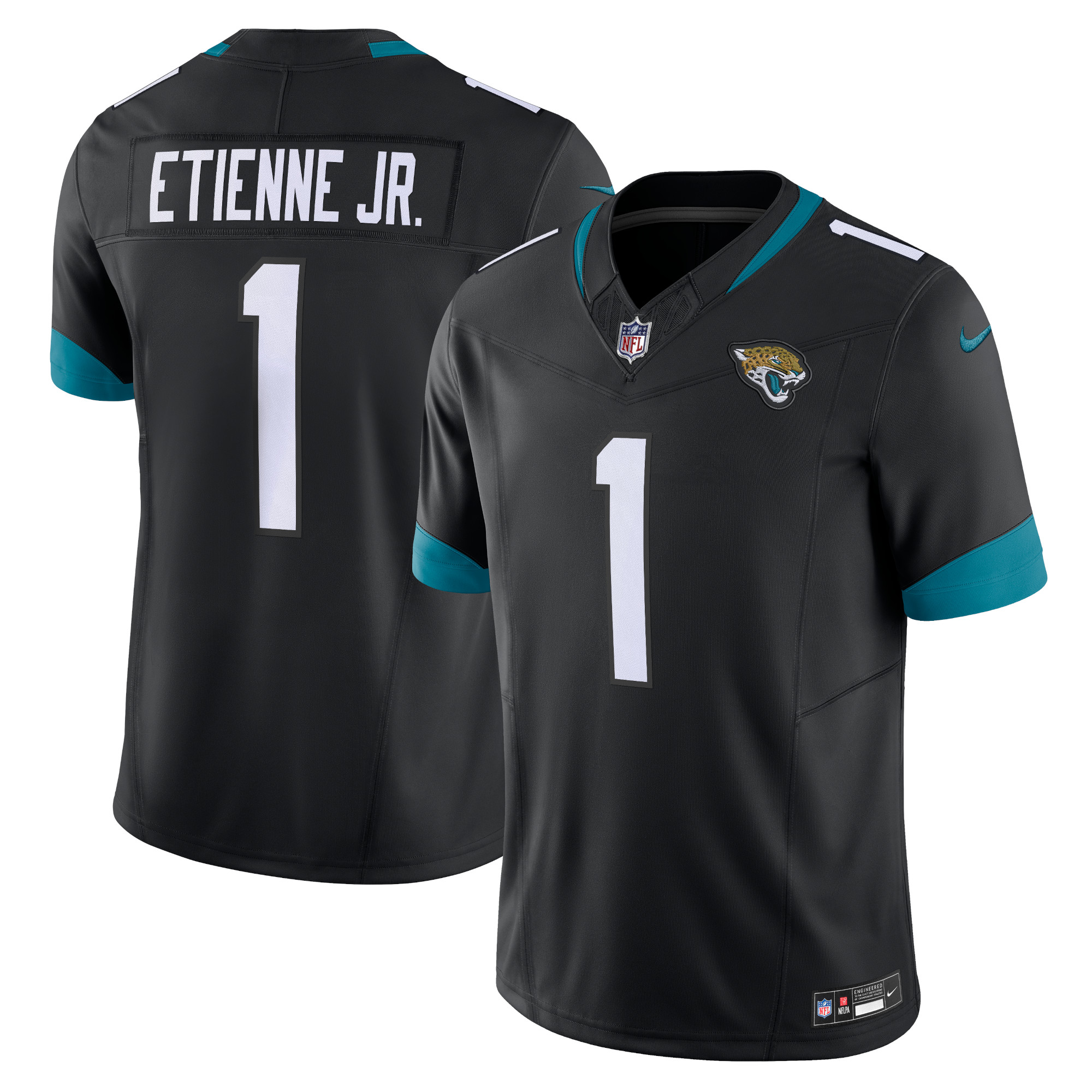 Travis Etienne Jacksonville Jaguars Vapor F.U.S.E. Limited Jersey – Black