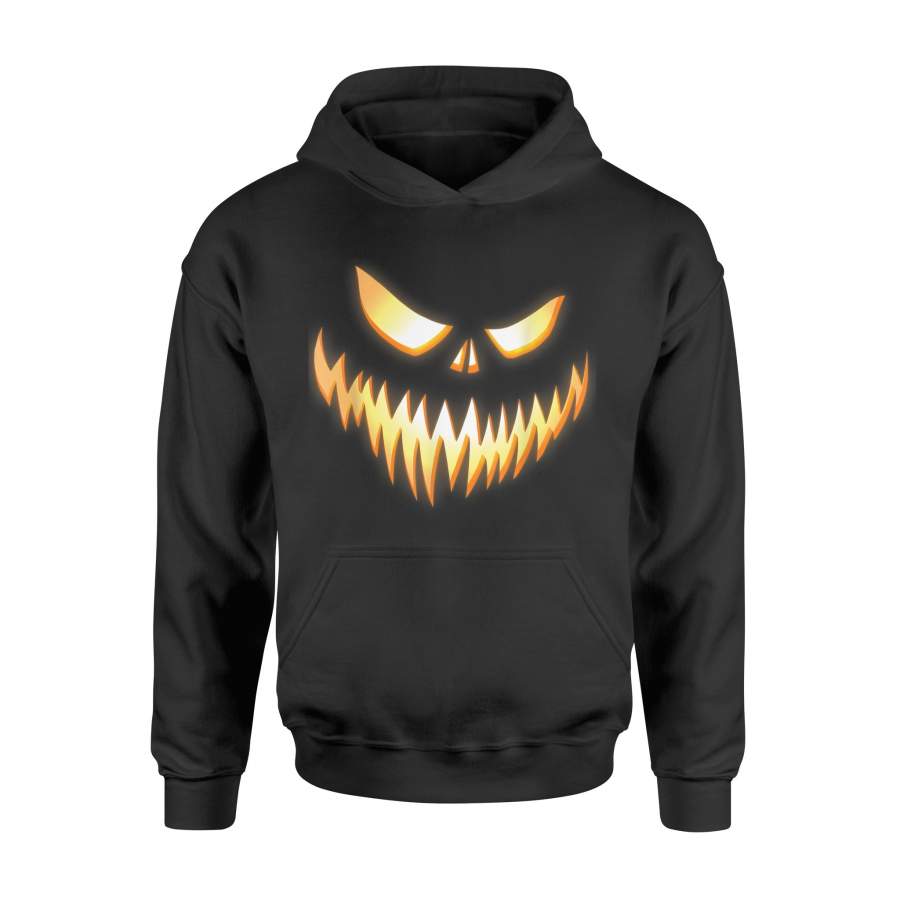 Halloween T Shirt Scary pumpkin Halloween Shirt - Standard Hoodie