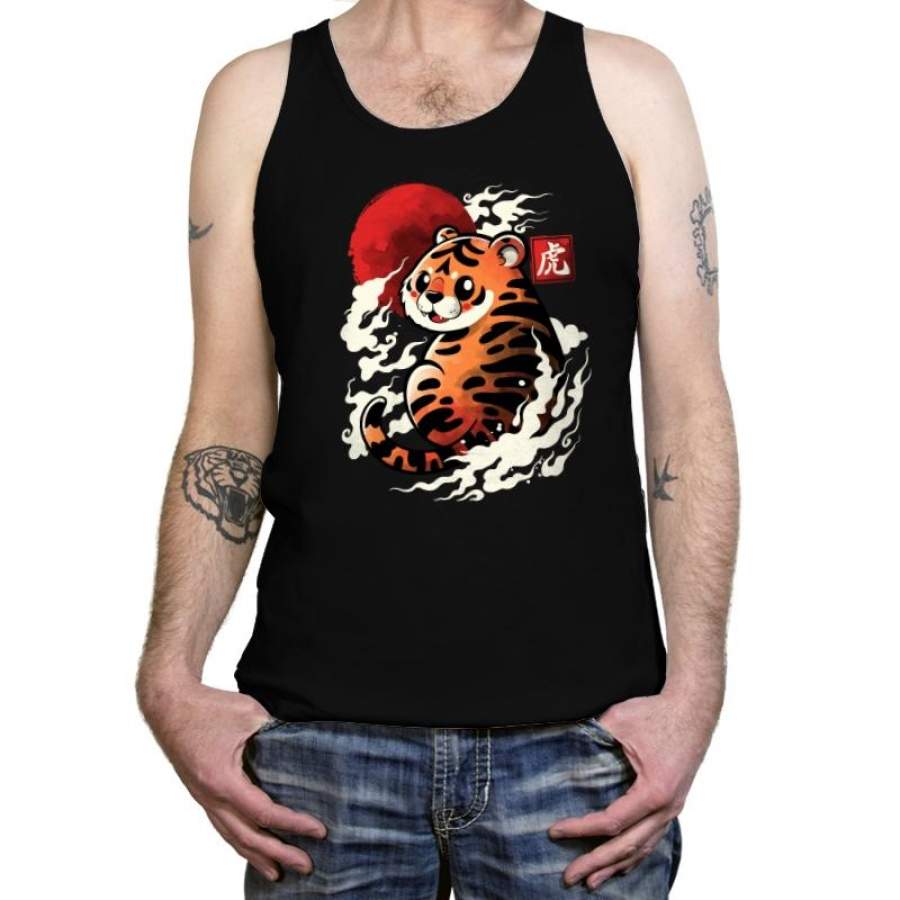 Tiger Red Sun – Tanktop