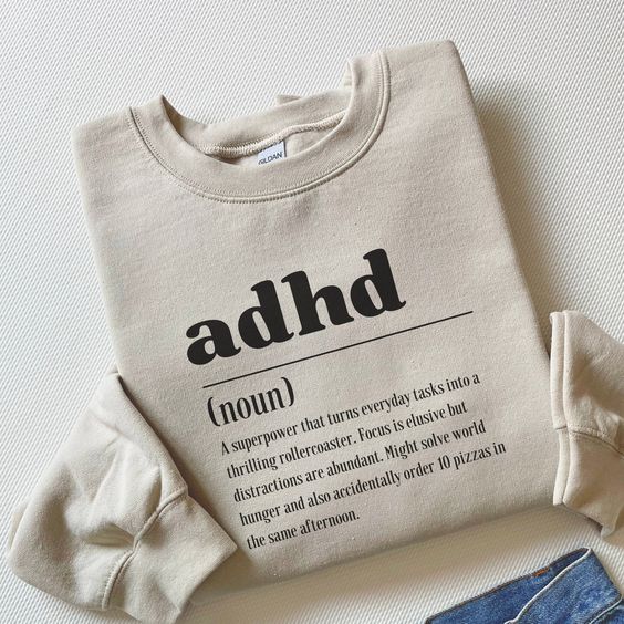 ADHD definition sweatshirt, Funny adhd shirt