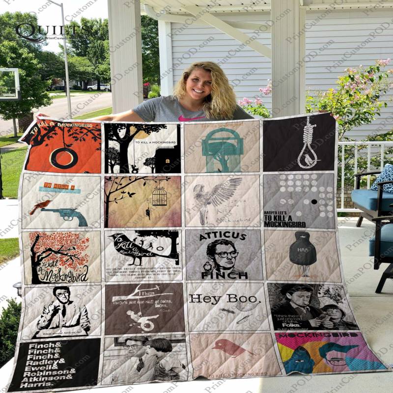 To Kill a Mockingbird Quilt Blanket for Fans New