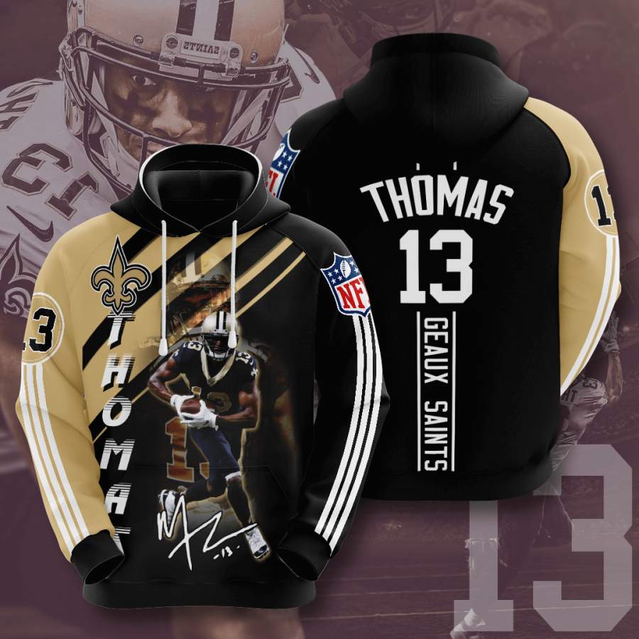 New Orleans Saints Michael Thomas Hoodie Unisex 3D All Over Print