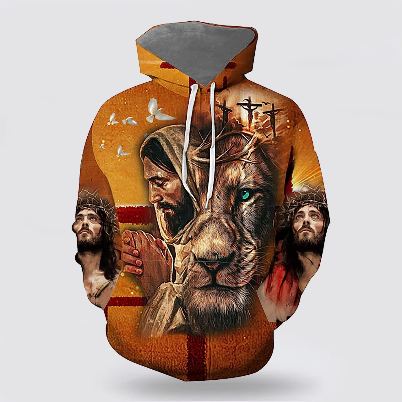 Jesus Proud To Be Firefighter 3D Hoodies For Women Men  Christian Apparel Hoodies