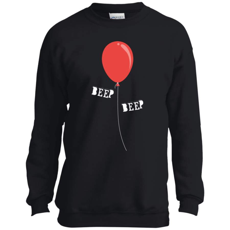 Balloon Red Beep Beep Halloween Movie Youth LS shirt/Sweatshirt/Hoodie