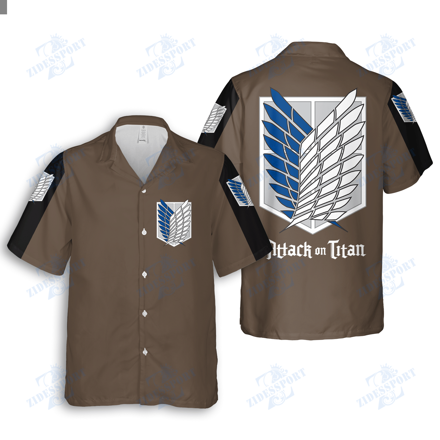 Aot Hawaiian Shirt Nk01