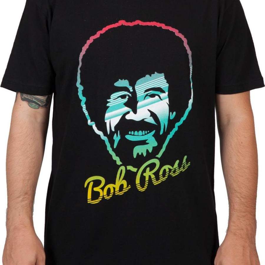 Bob Ross Face Shirt