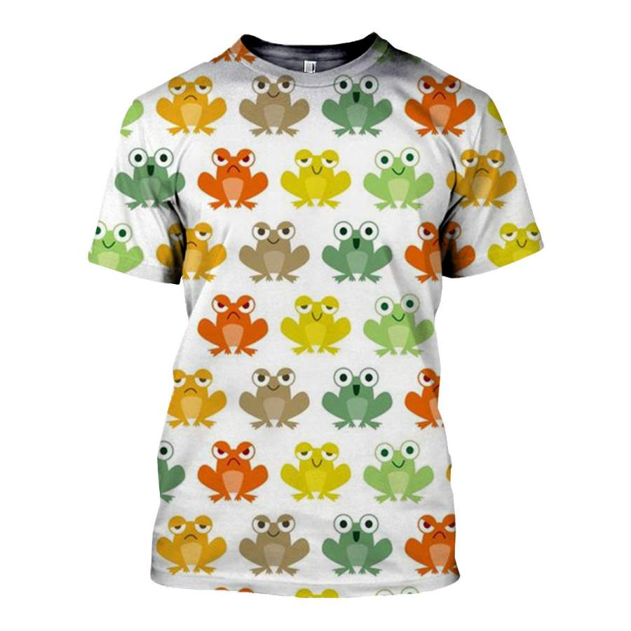 3D All Over Printed Frog T Shirt Hoodie 71201920