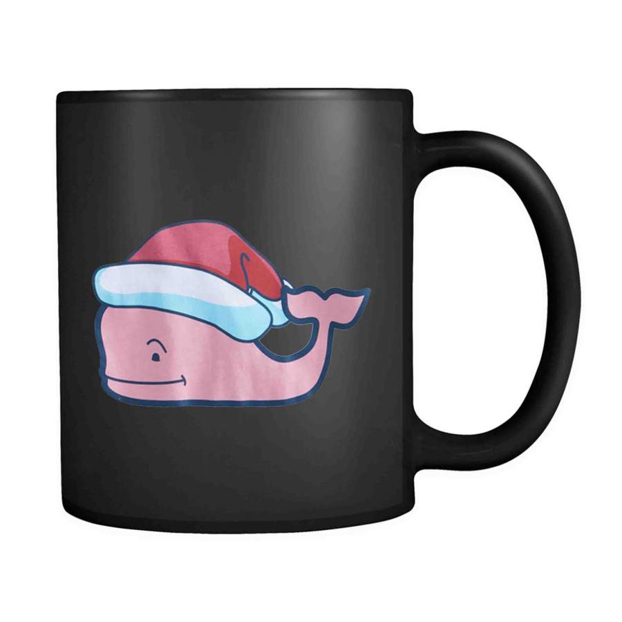 santa whale funny christmas 11oz Mug