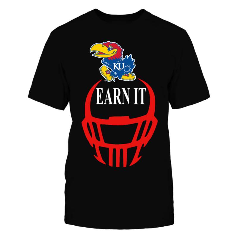 Kansas Jayhawk Football Tshirt – EARN IT