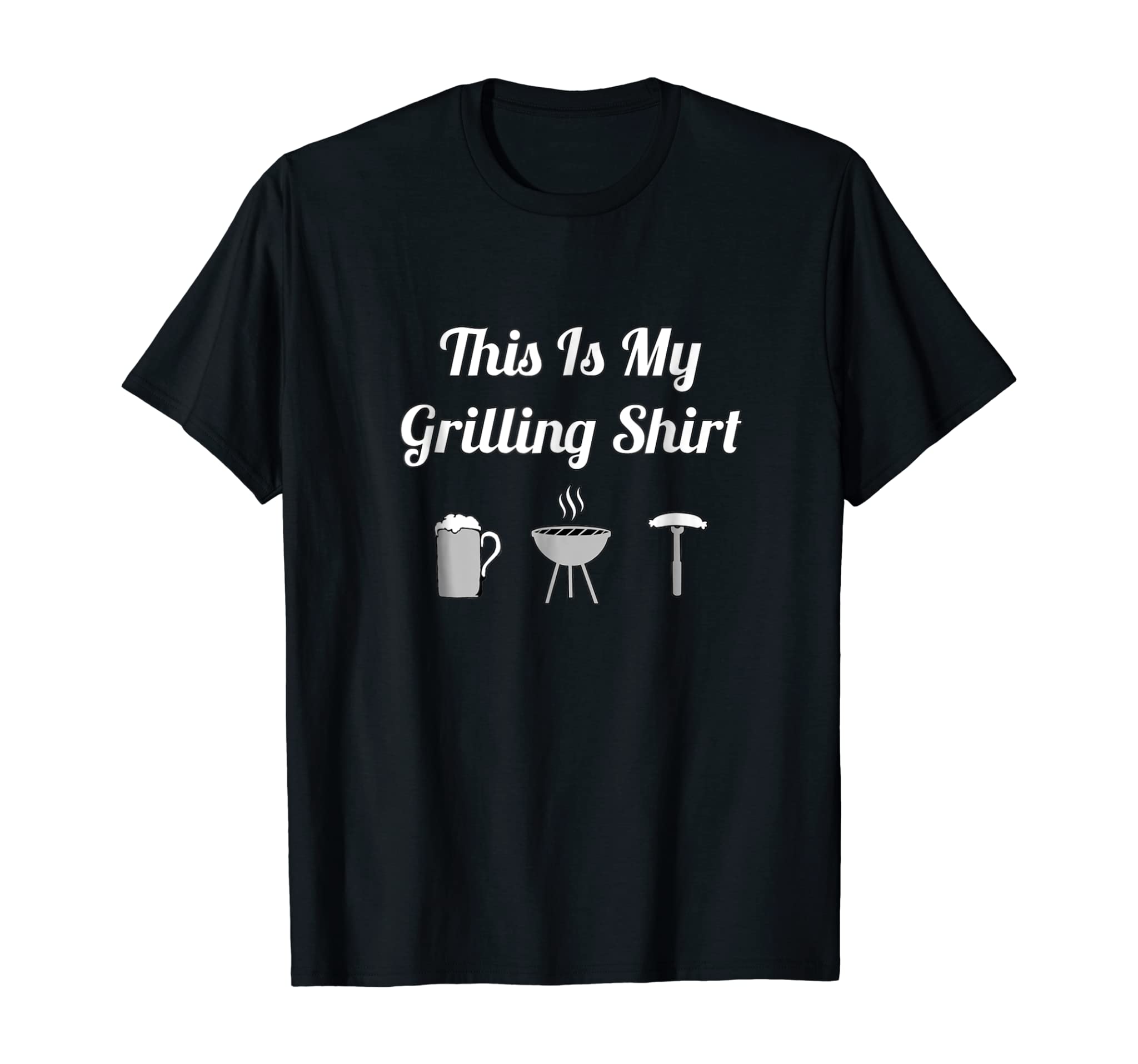 This Is My Grilling Shirt Funny BBQ Grill Dad T-shirt