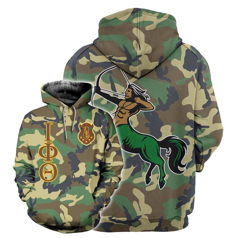 Masonstars Hoodie – Military Iota Phi Theta Hoodie J5