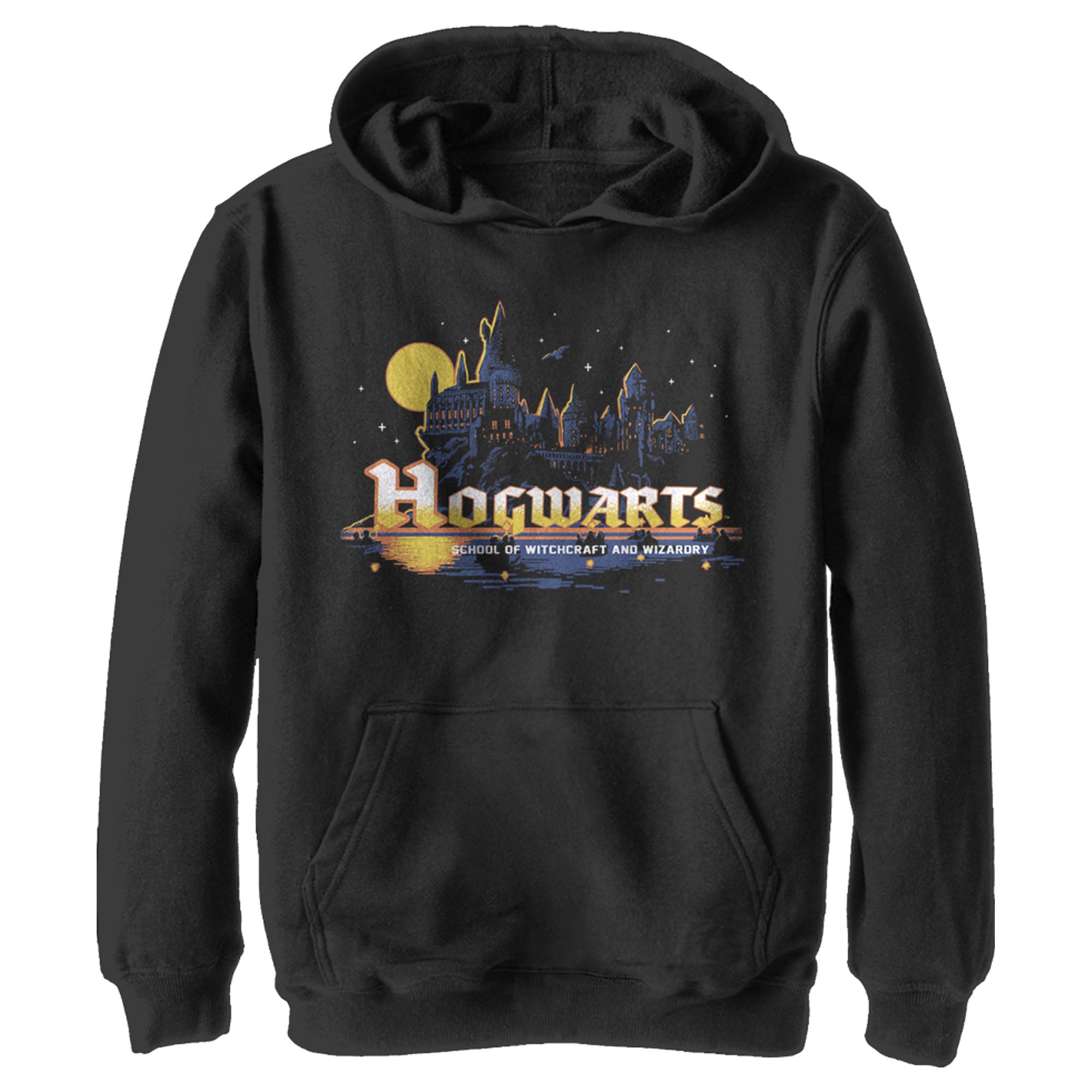 Boy’S Harry Potter Hogwarts Illuminating Moon Pull Over Hoodie