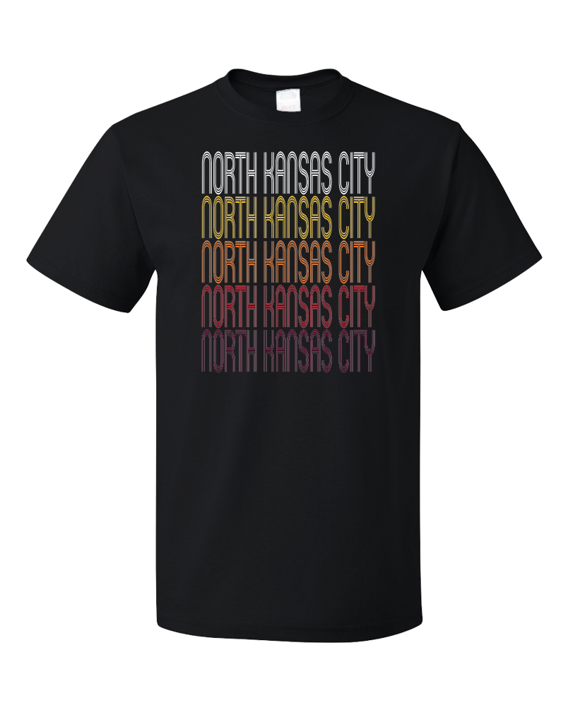 North Kansas City, Mo | Retro, Vintage Style Missouri Pride  T-Shirt