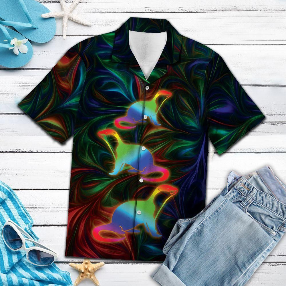 Awesome Otter Aloha Hawaiian Shirt Colorful Short Sleeve Summer Beach Casual Shirt For Men And Women