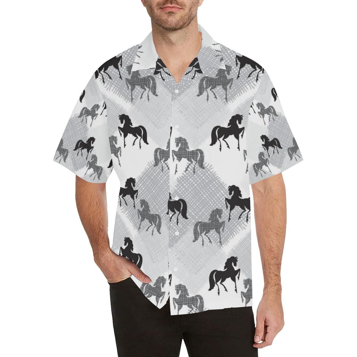 Horse Pattern All Over Print Hawaii Shirt Ha68136