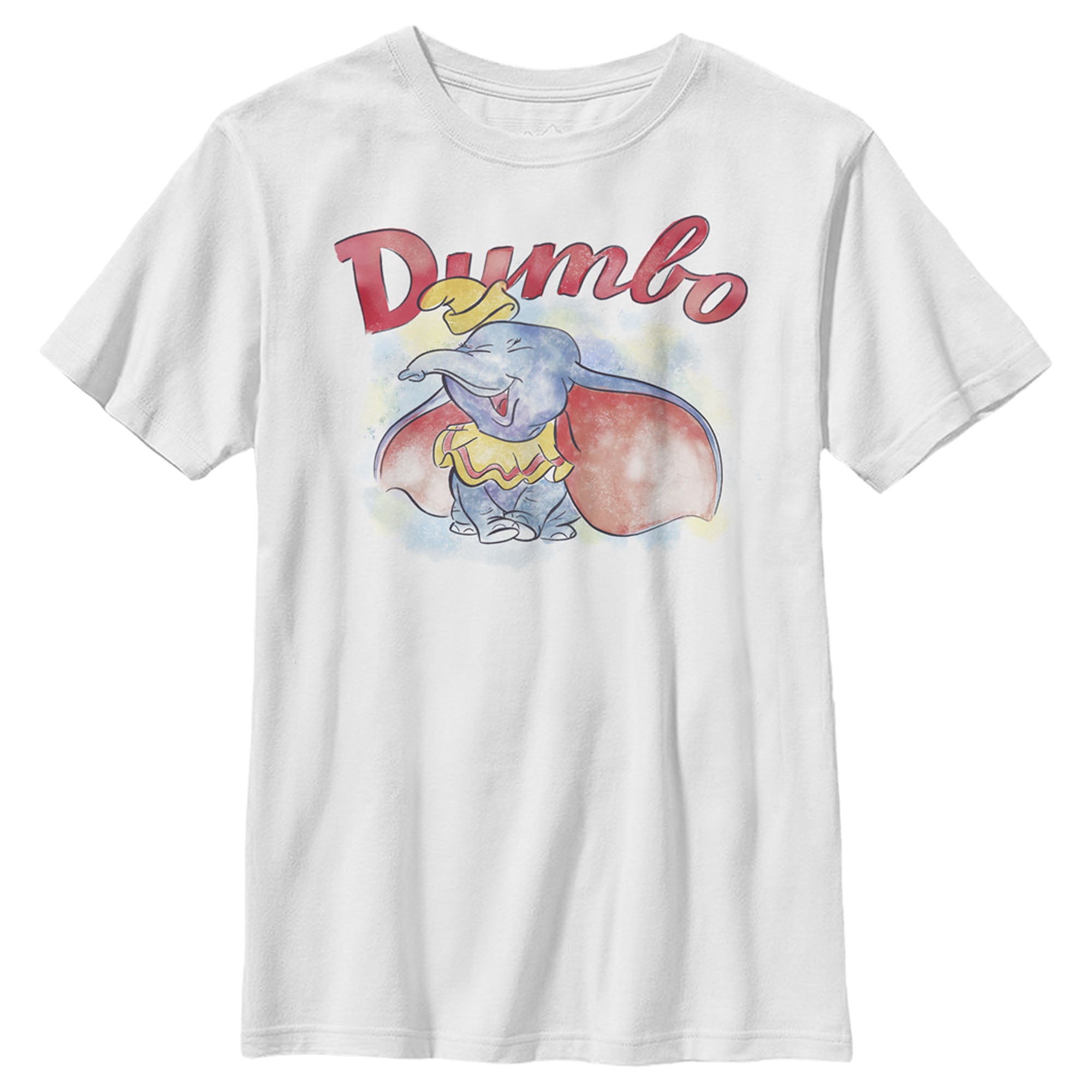 Boy’S Dumbo Laughing In Watercolor T-Shirt