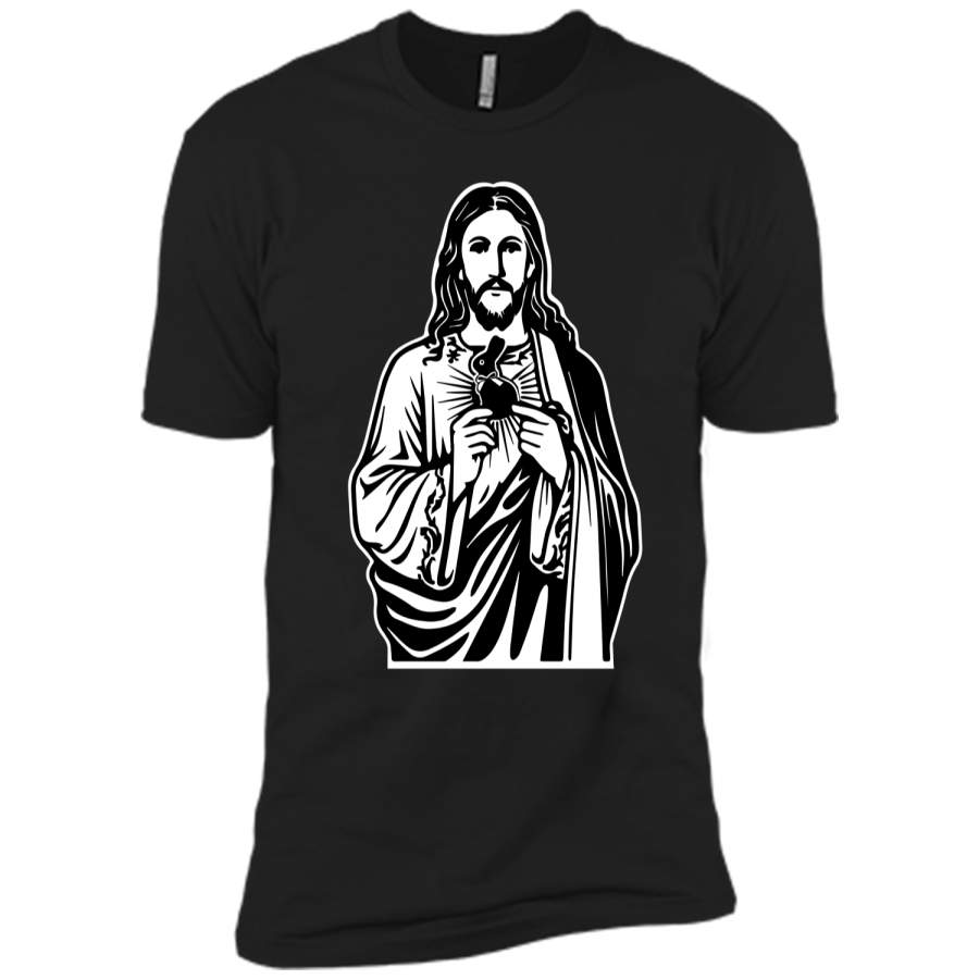 Jesus Bunny Easter T-shirt Next Level Premium Short Sleeve Tee