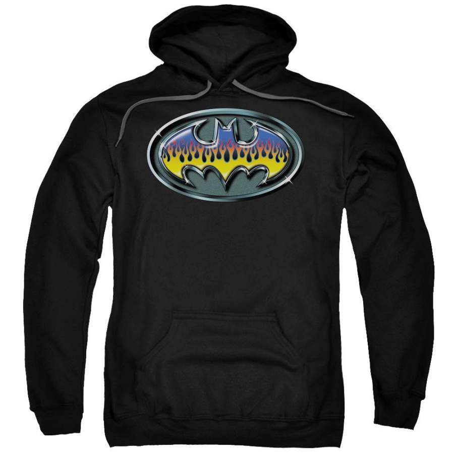 Batman – Hot Rod Shield Adult Pull Over Hoodie