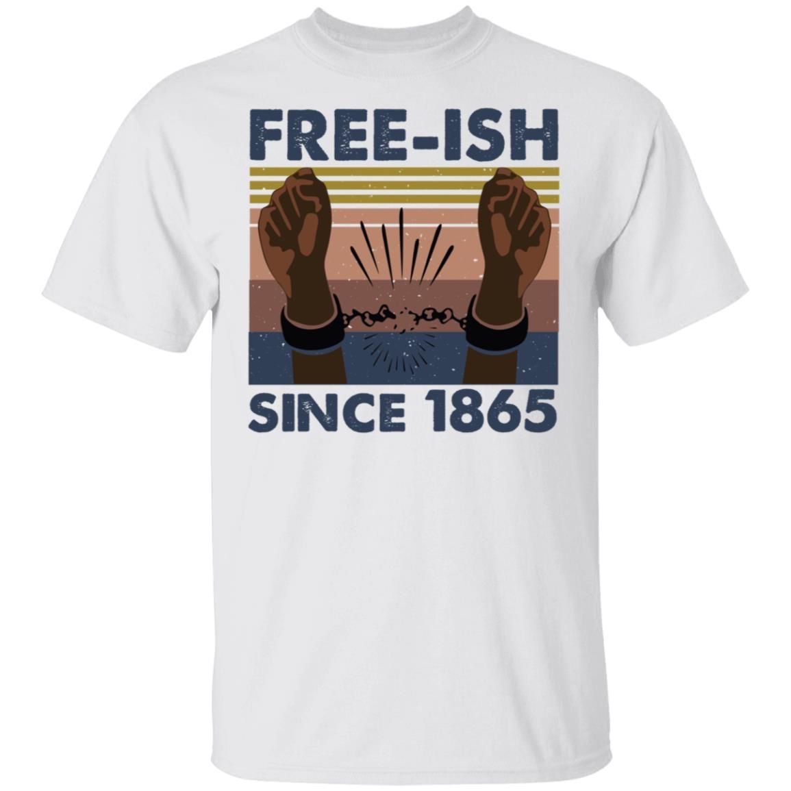 Vintage Juneteenth Free Ish Since 1965 Shirt - EmprintsTOP