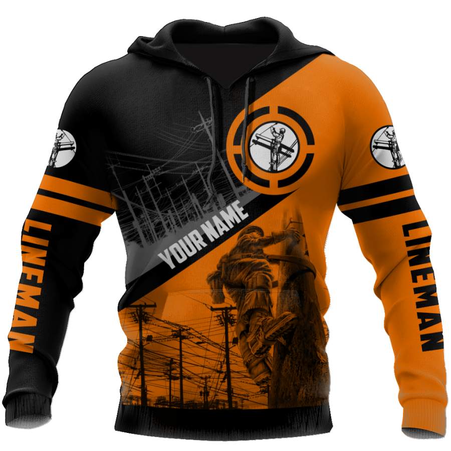 All Over Printed Lineman Hoodie TR0710203-MEI