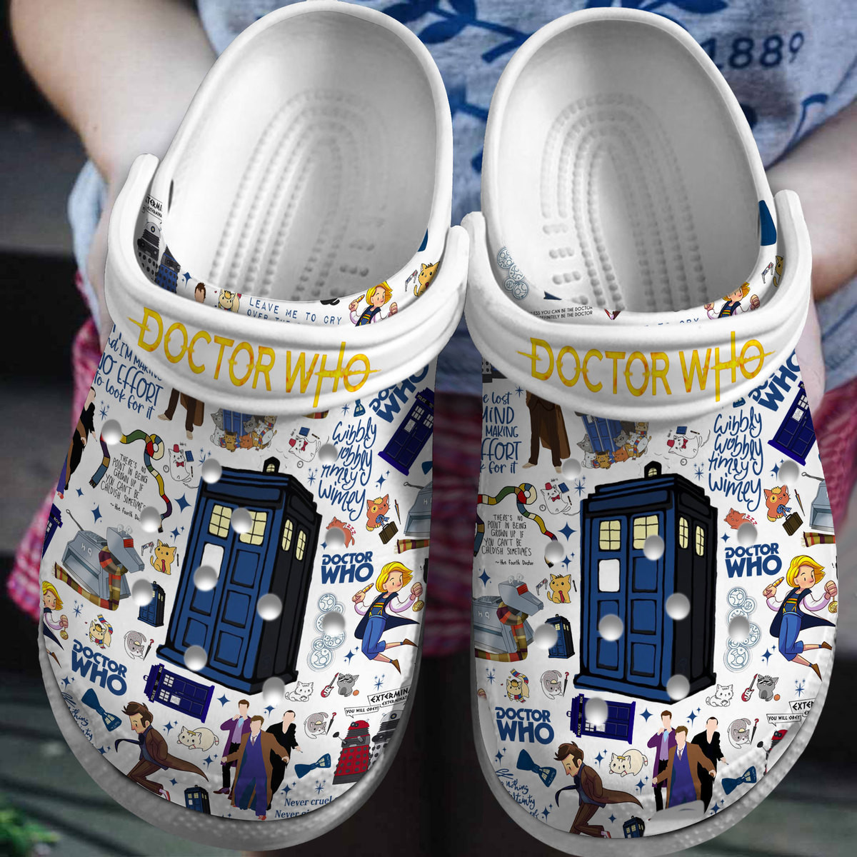 Doctor Who Tv Series Crocss Clogs For Men Women And Kid Yvsuoccr