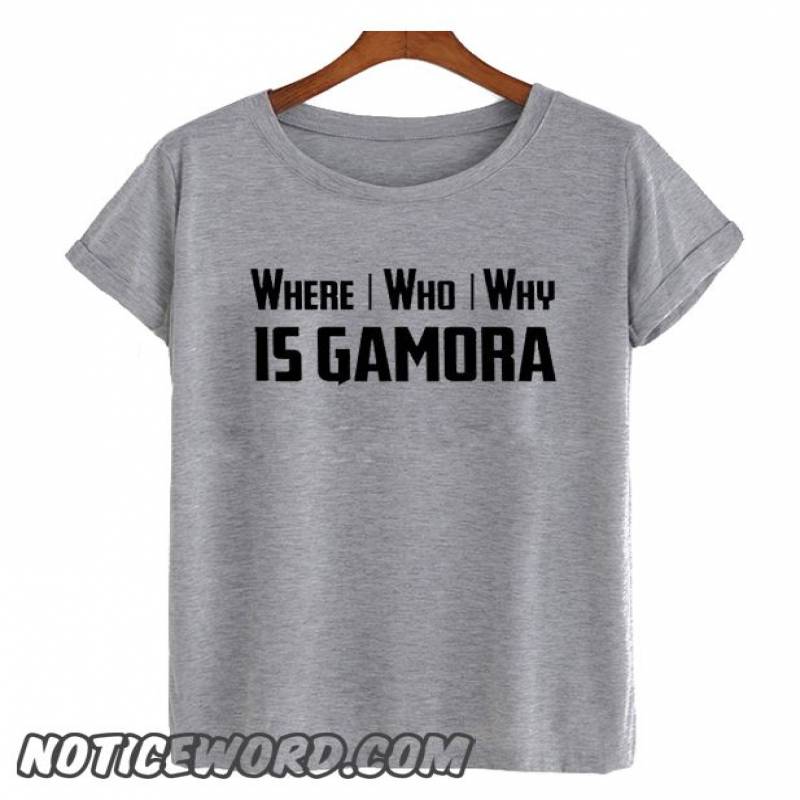 Where who why is Gamora smooth T shirt