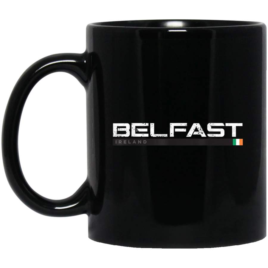 Belfast Ireland Vintage Retro Mug