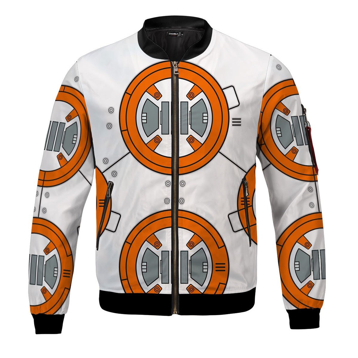 3D BB 8 All Over Print Bomber Jacket