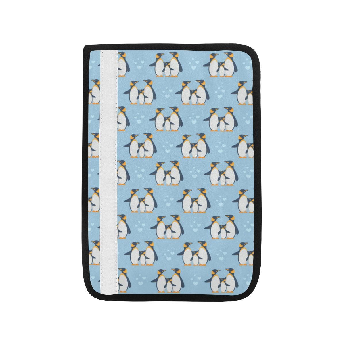 Penguin Pattern Print Design A04 Car Seat Belt Cover