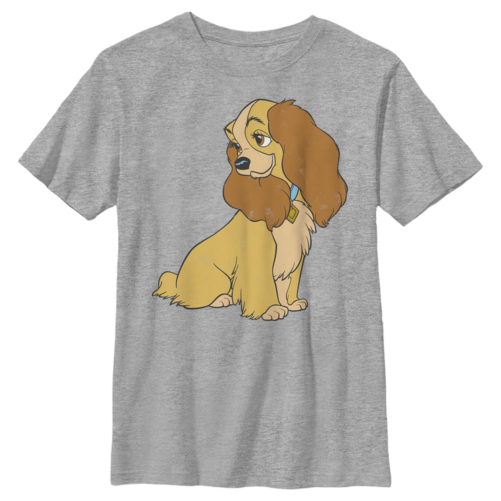 Boy’S Lady And The Tramp Cute Side Profile Lady Portrait T-Shirt