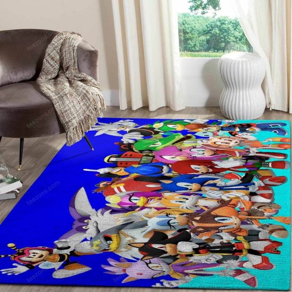 Sonic The Hedgehog Area  Sku 3620 Rug