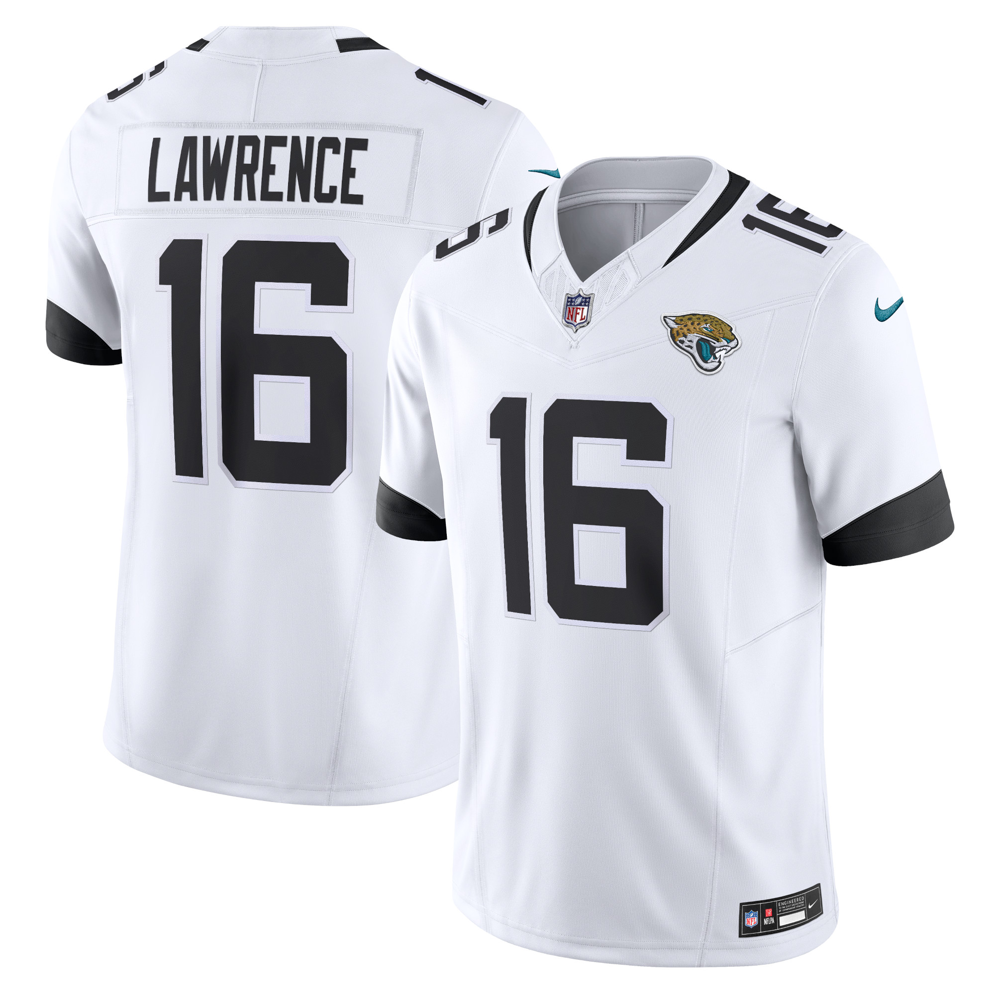 Trevor Lawrence Jacksonville Jaguars Vapor F.U.S.E. Limited Jersey – White