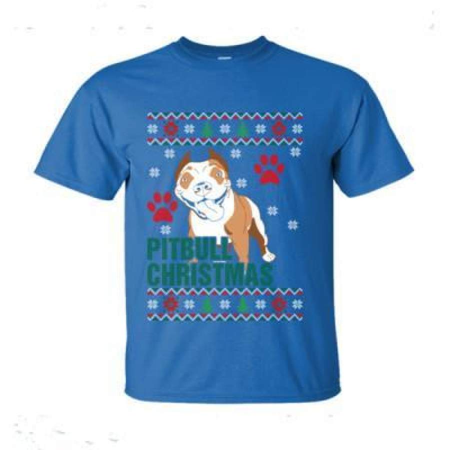 AGR Pitbull Ugly Christmas Sweater – Ultra-Cotton T-Shirt