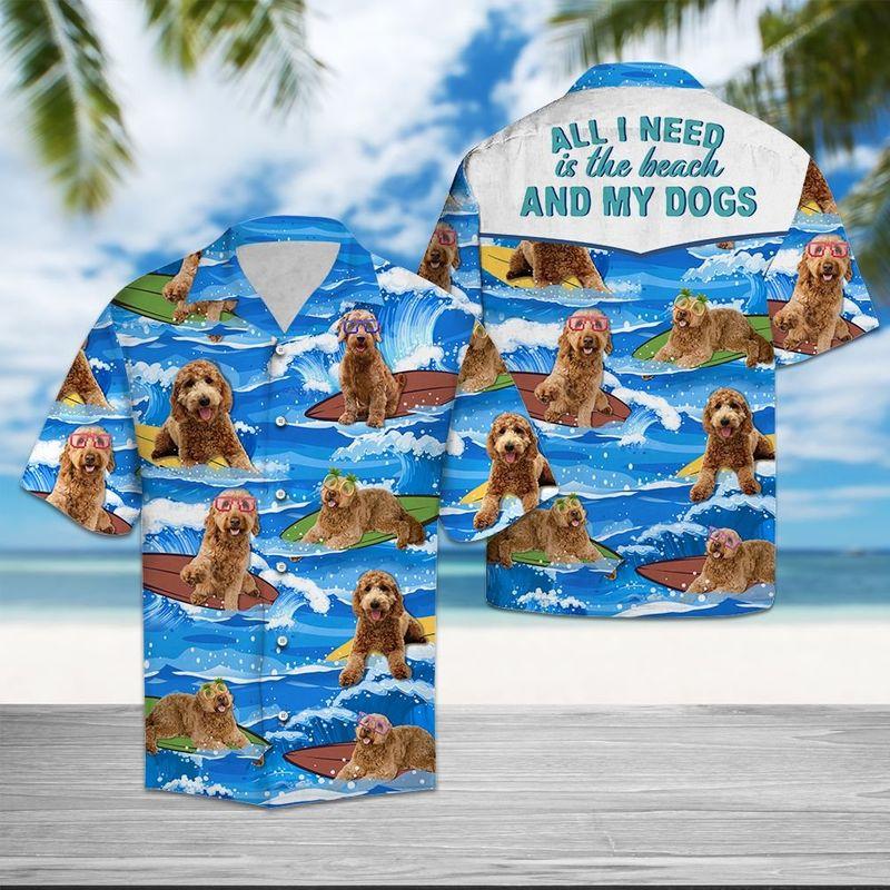 Goldendoodle Hawaii Shirt Ha49050