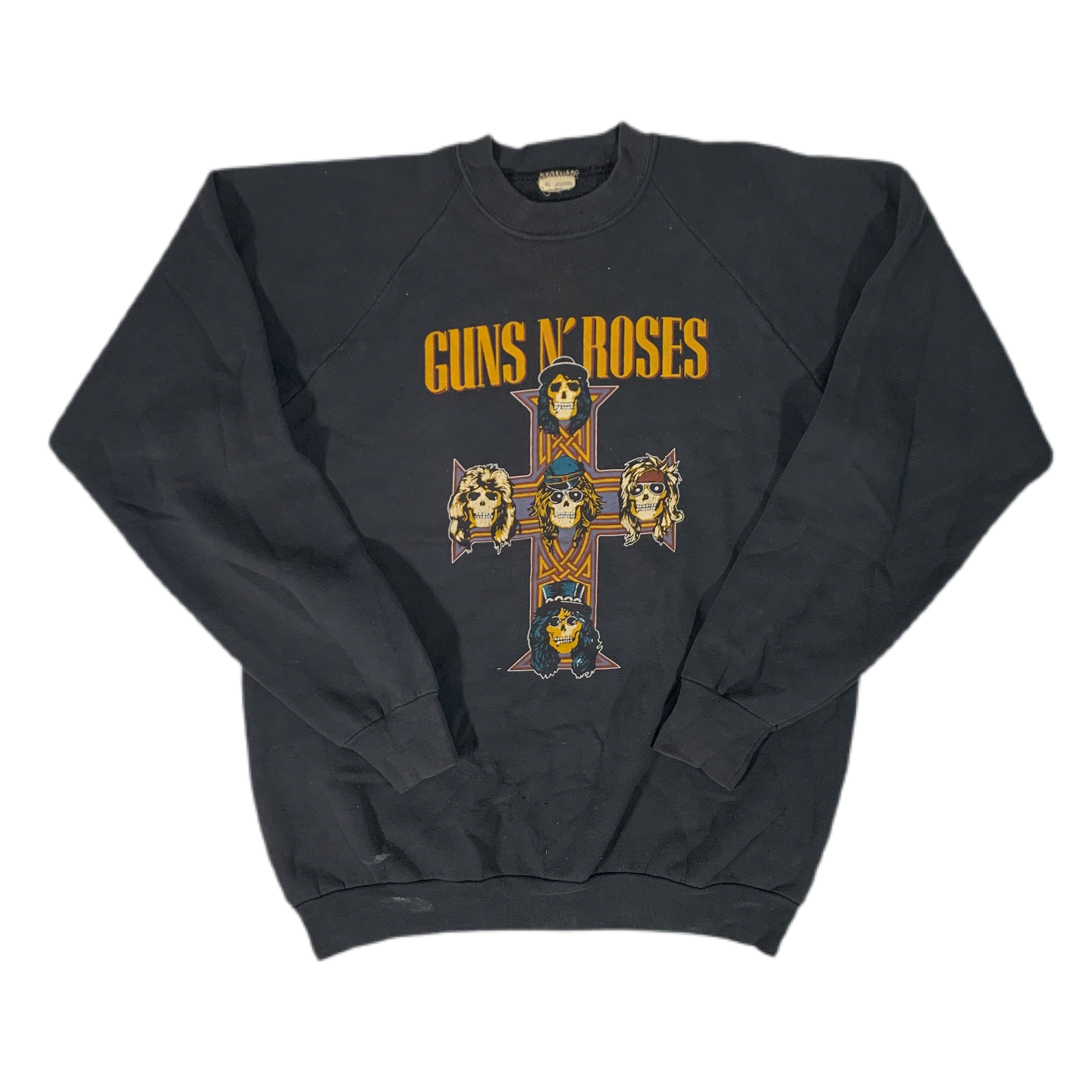 Vintage Guns N’ Roses “Appetite For Destruction” Raglan Sweatshirt