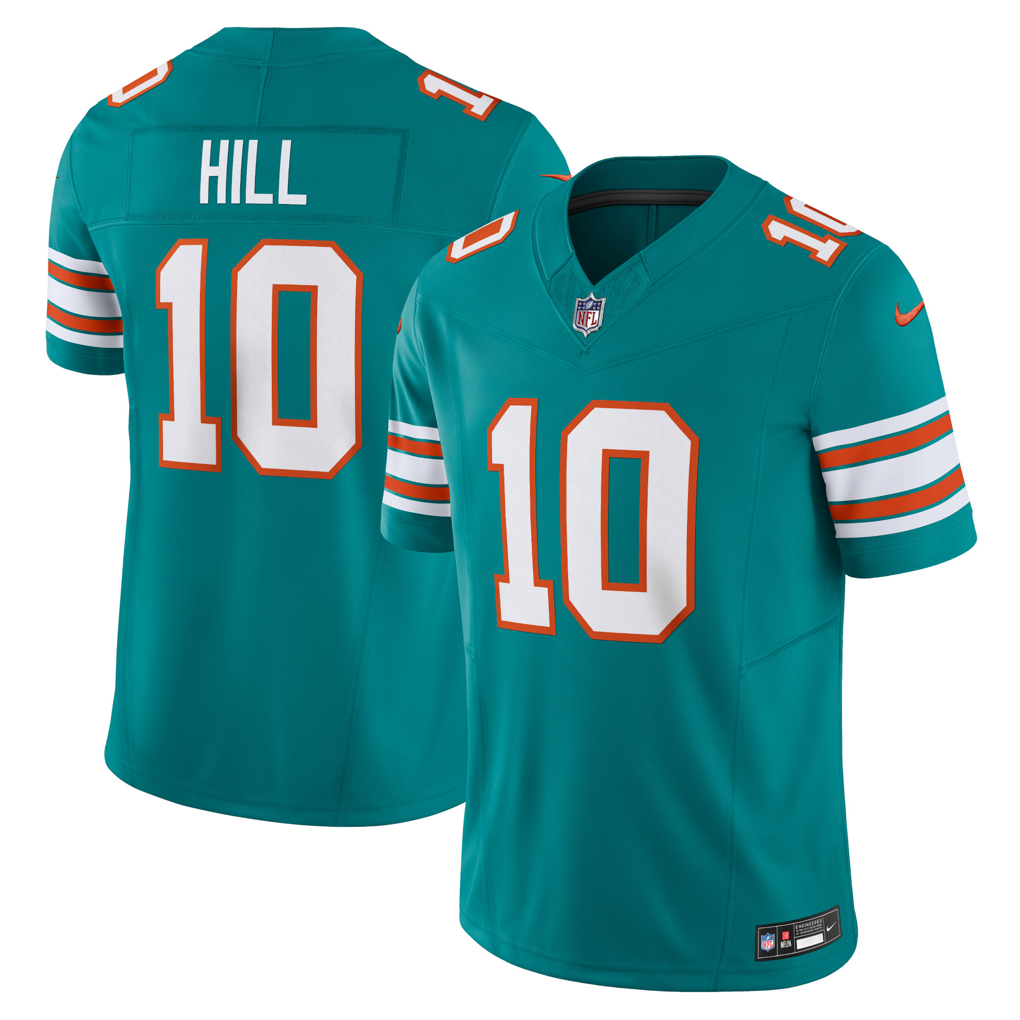 Men’s Miami Dolphins Tyreek Hill Aqua Vapor F.U.S.E. Limited Jersey