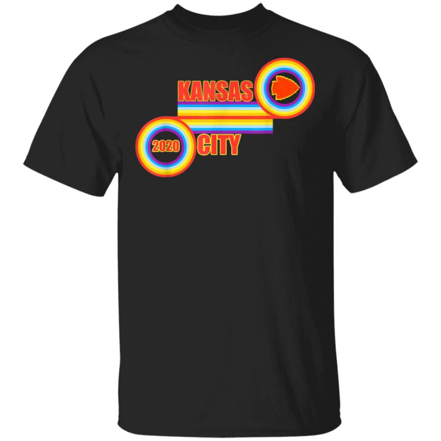 Kansas city 2020 shirt funny rainbow TShirt G500 5.3 oz. T-Shirt