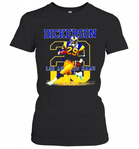 Ness Eric Dickerson 29 Los Angeles Rams Women’S T-Shirt