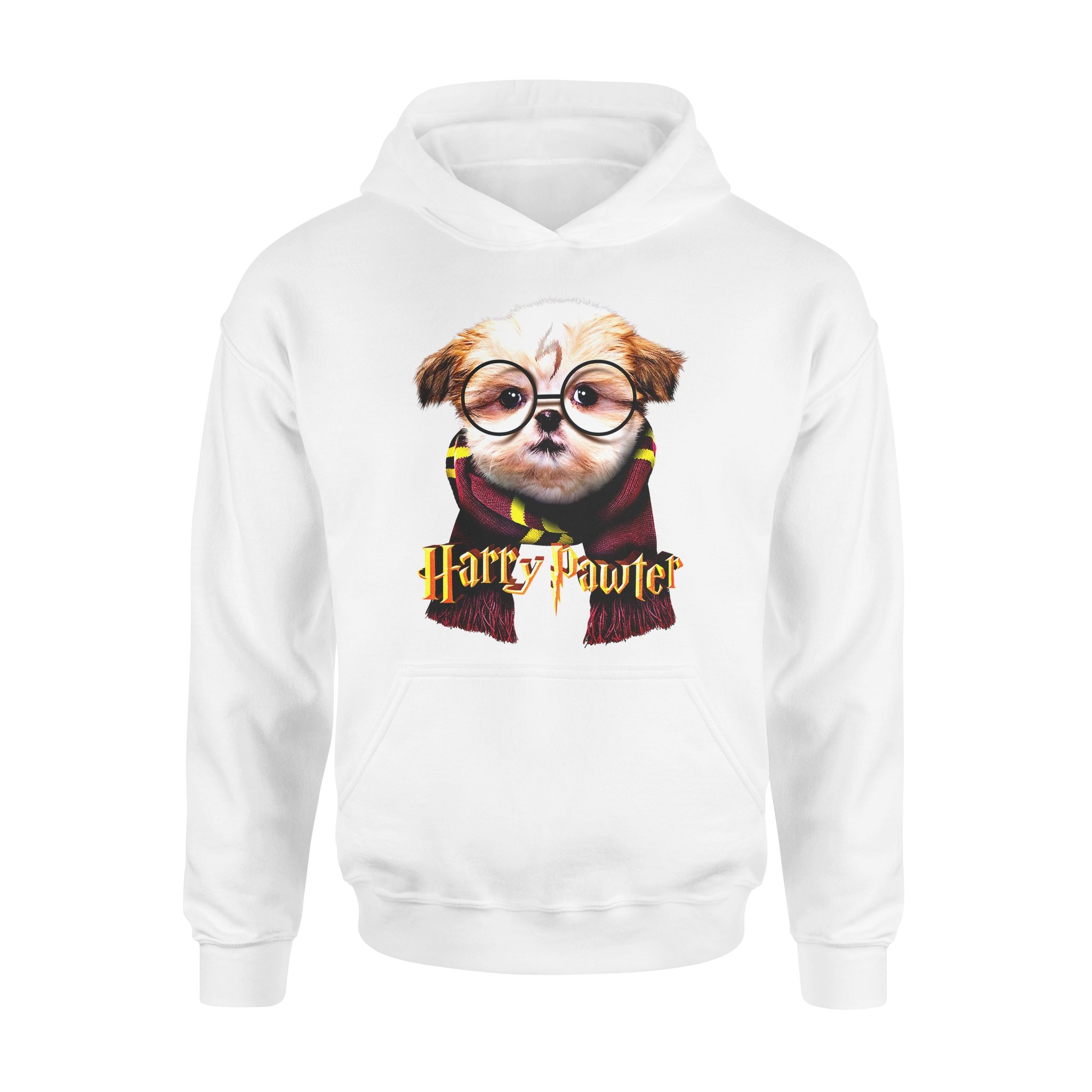 Dog gift idea Harry Pawter – Cute And Funny Tzu Puppy T-Shirt – Standard Hoodie