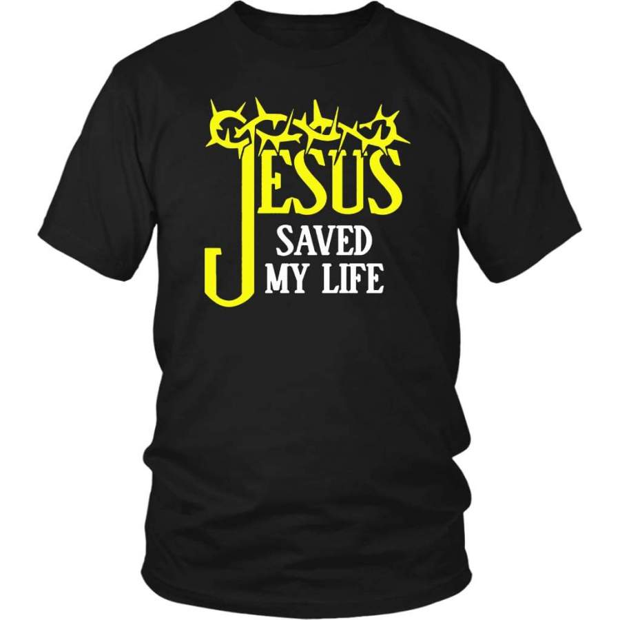 Jesus saved my life christian t-shirt | Jesus shirts